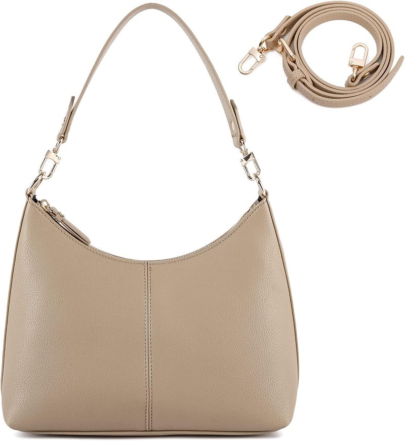 Keyli Small Shoulder Handbags for Women Mini Purse Waterproof Soft Leather Crossbody Bags for Work Shopping Travel - Image 1
